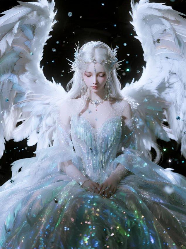 Transformasi Sayap Malaikat – Seedance 2.0 AI generated video example