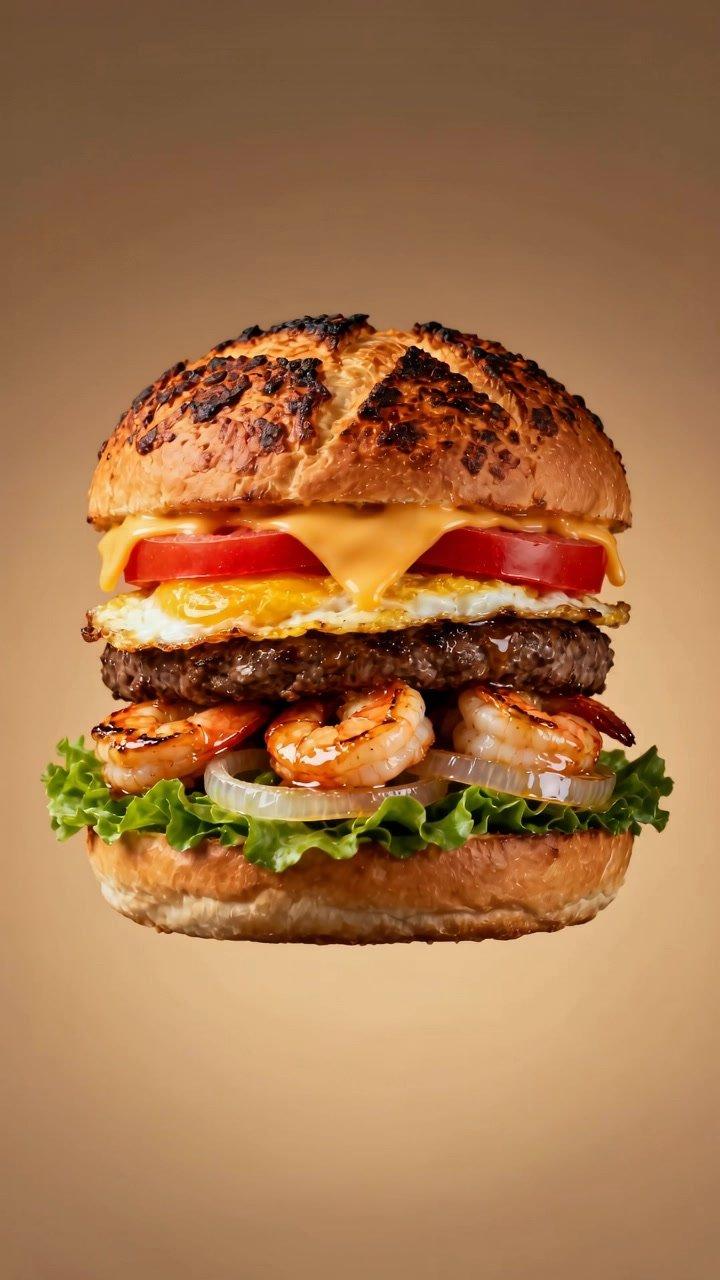 Perakitan Burger Terdekonstruksi – Seedance 2.0 AI generated video example